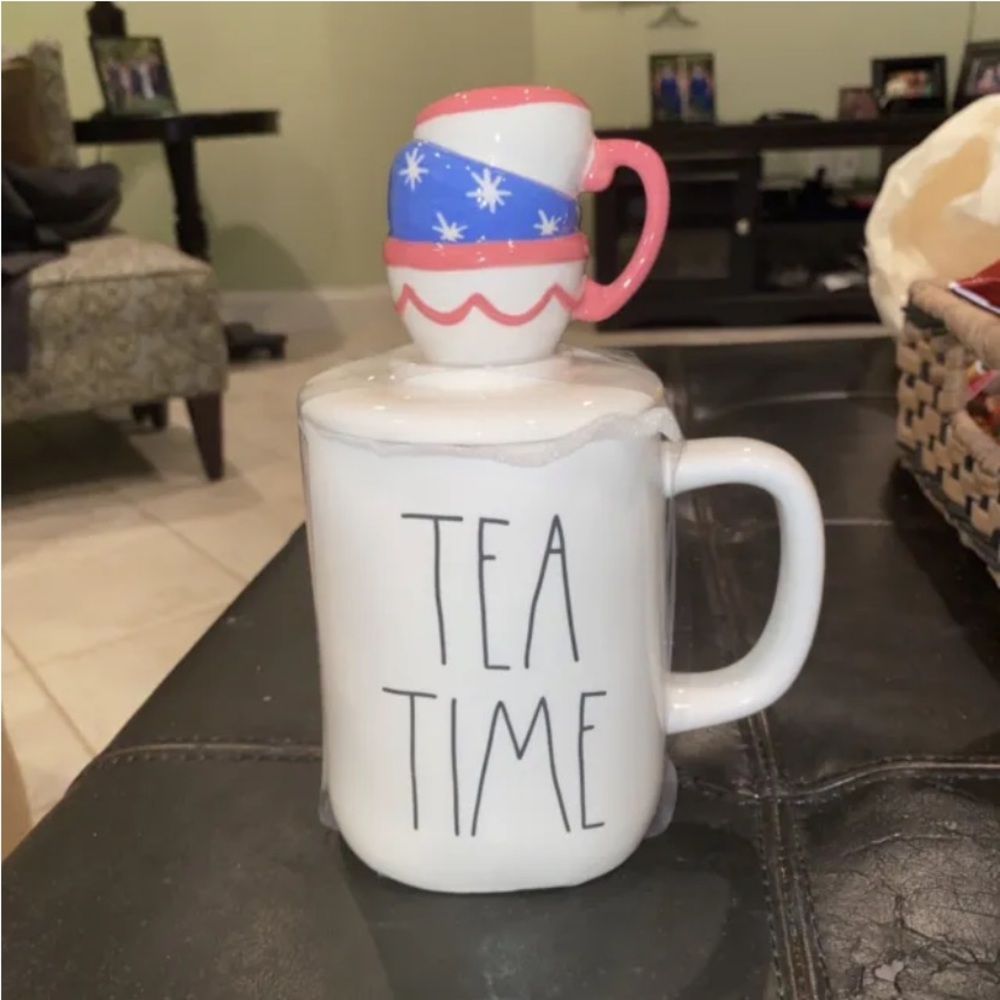 Tea Time Rae Dunn Mug